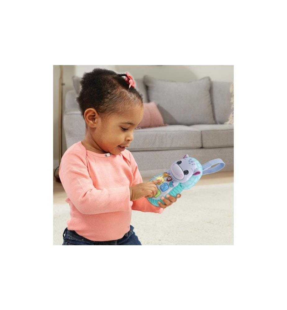VTECH - Beschäftigungsspielzeug Allô Bébé Toudoux bleu -FR-