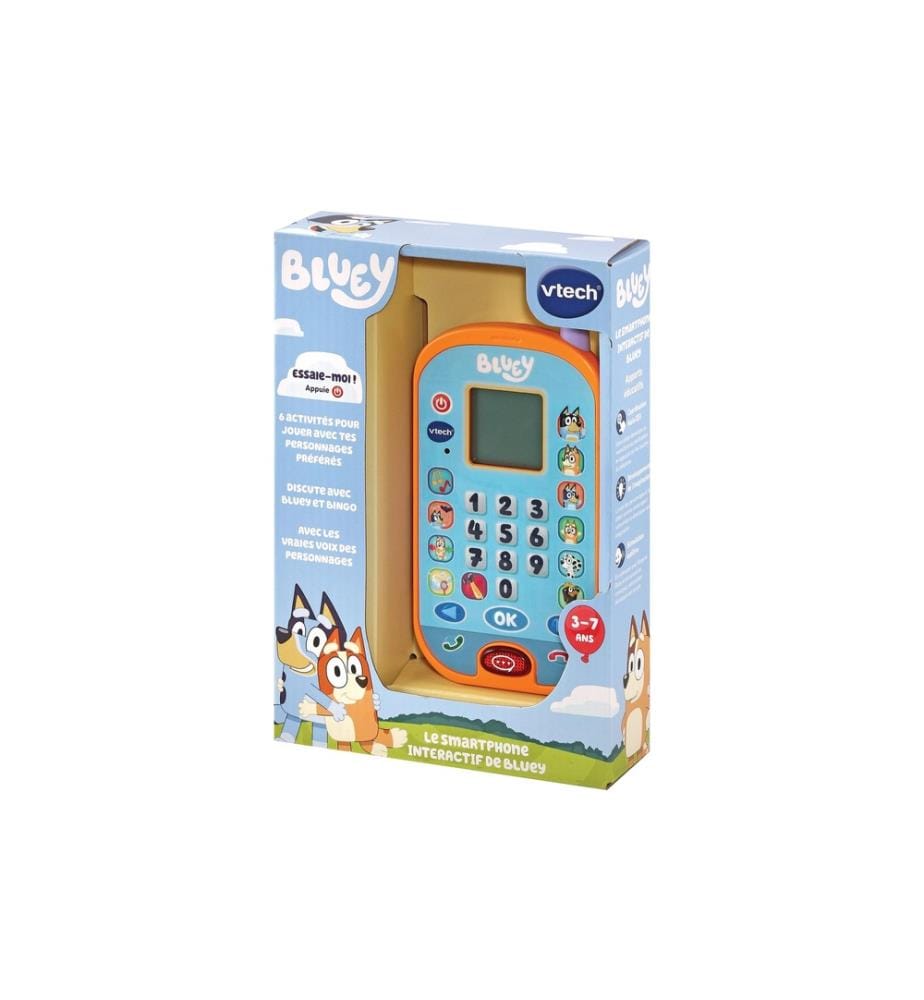 VTECH - Bluey Smartphone interactif de Bluey -FR-