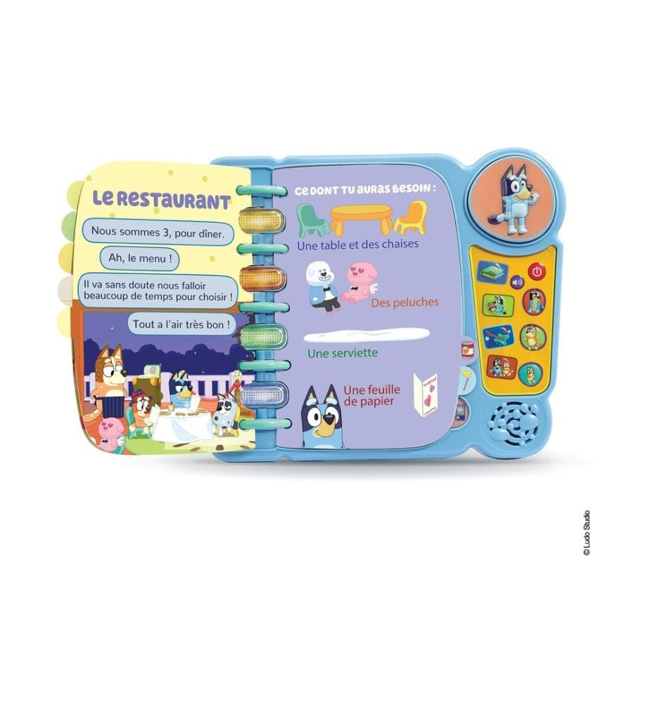 VTECH - Bluey Mon livre-jeu interactif -FR-