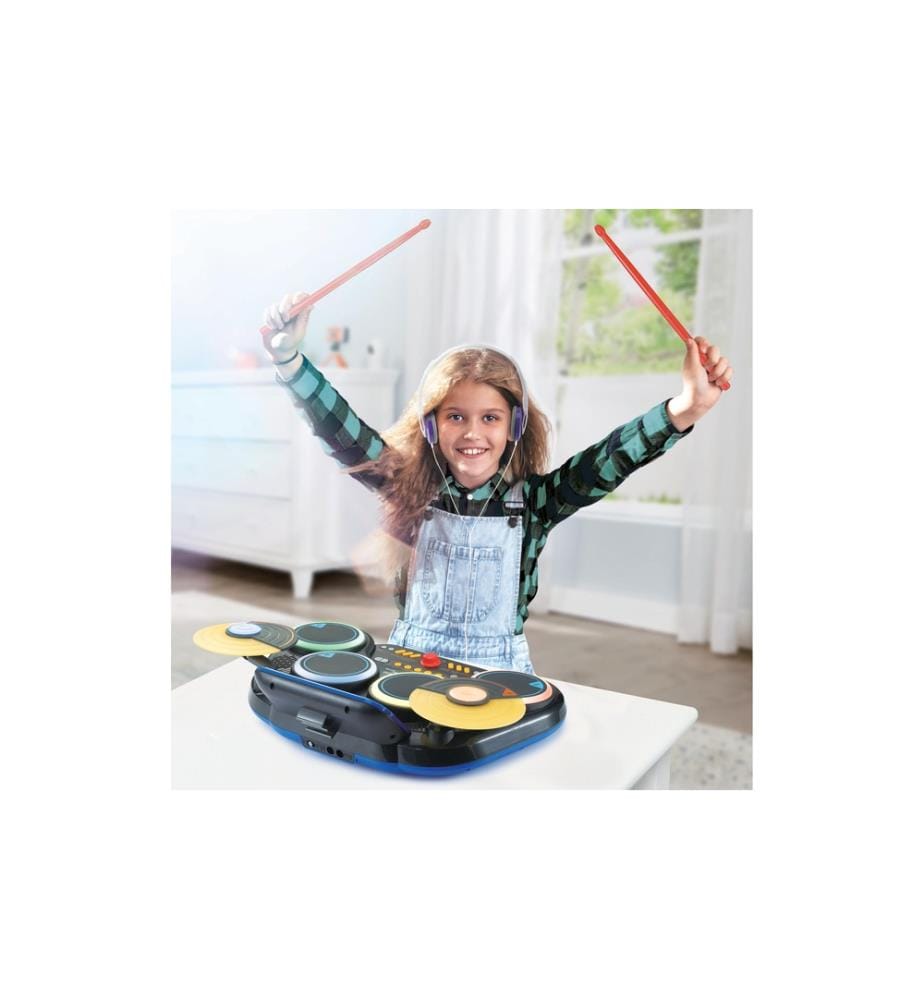 VTECH - Jouets musicaux Kidi DJ Drums -FR-