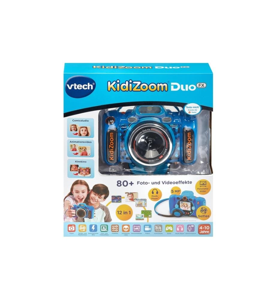 VTECH - Kinderkamera KidiZoom Duo FX Blau