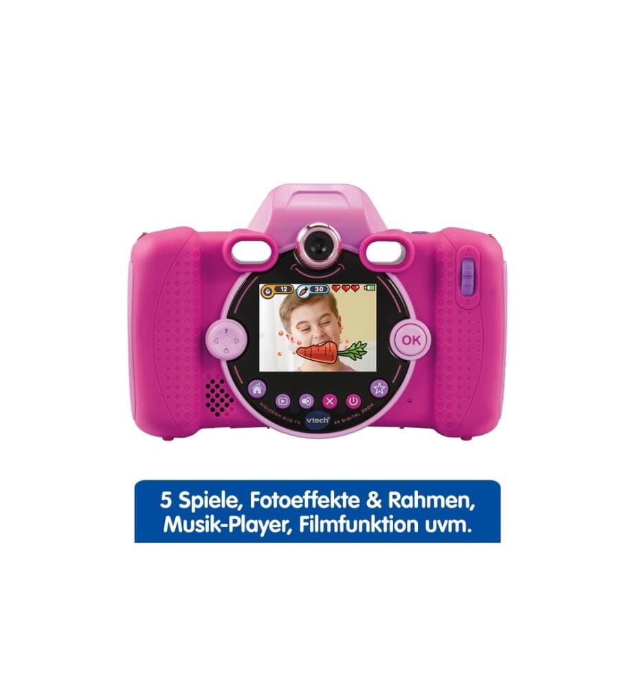 VTECH - Kinderkamera KidiZoom Duo FX Pink
