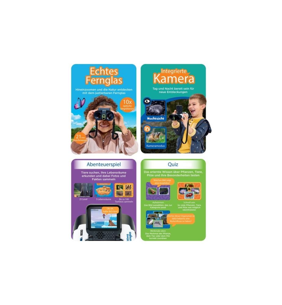 VTECH - Jumelles vidéo interactives -DE-