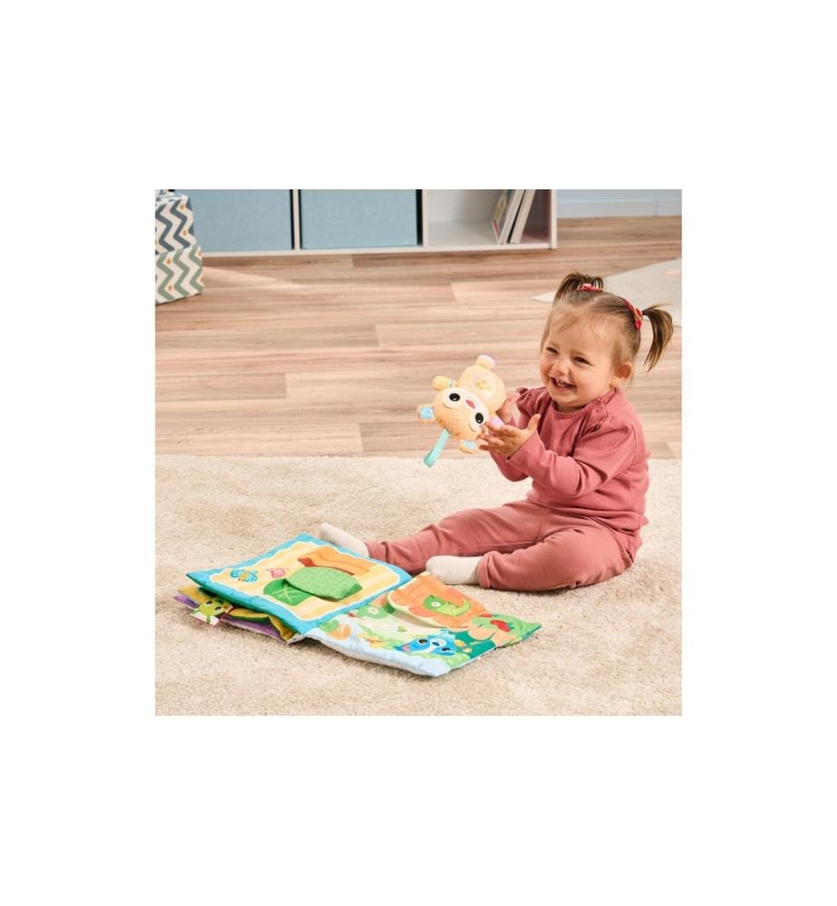 VTECH - Mon grand livre en peluche -DE-