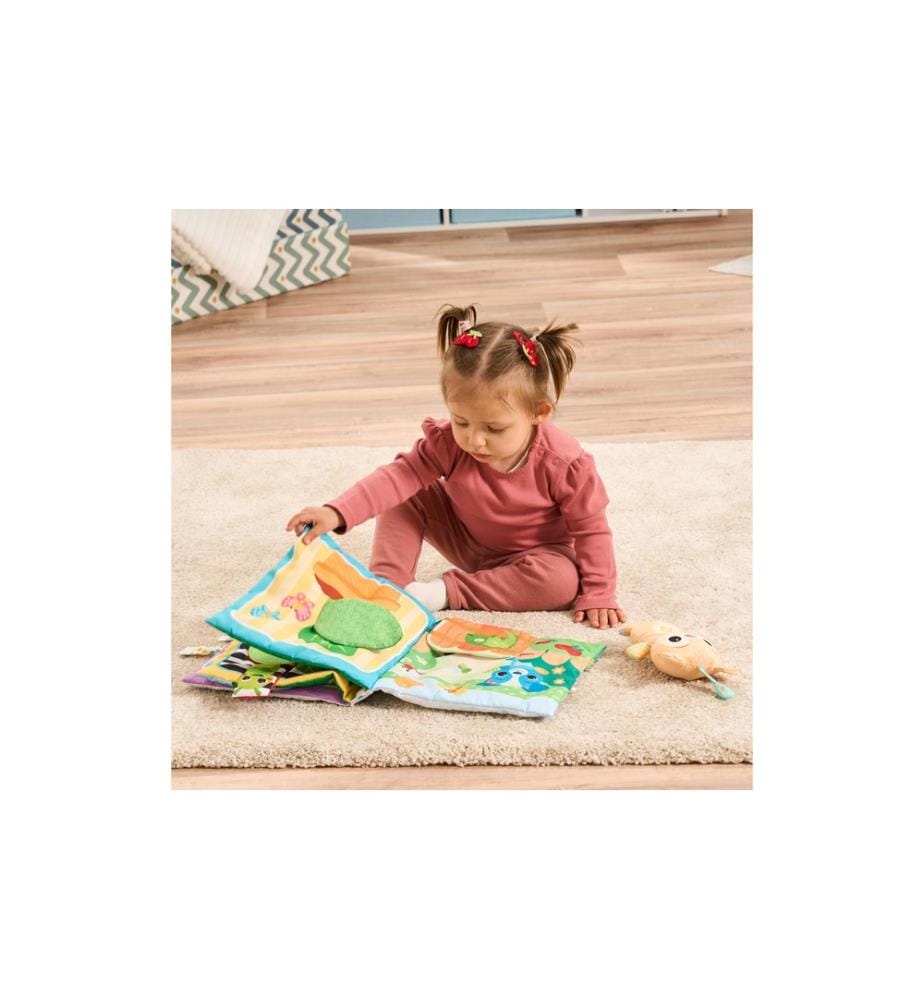 VTECH - Mon grand livre en peluche -DE-