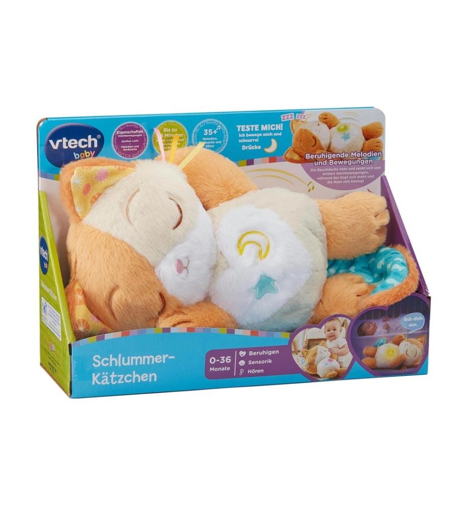 VTECH - Plüsch Schlummer-Kätzchen -DE-