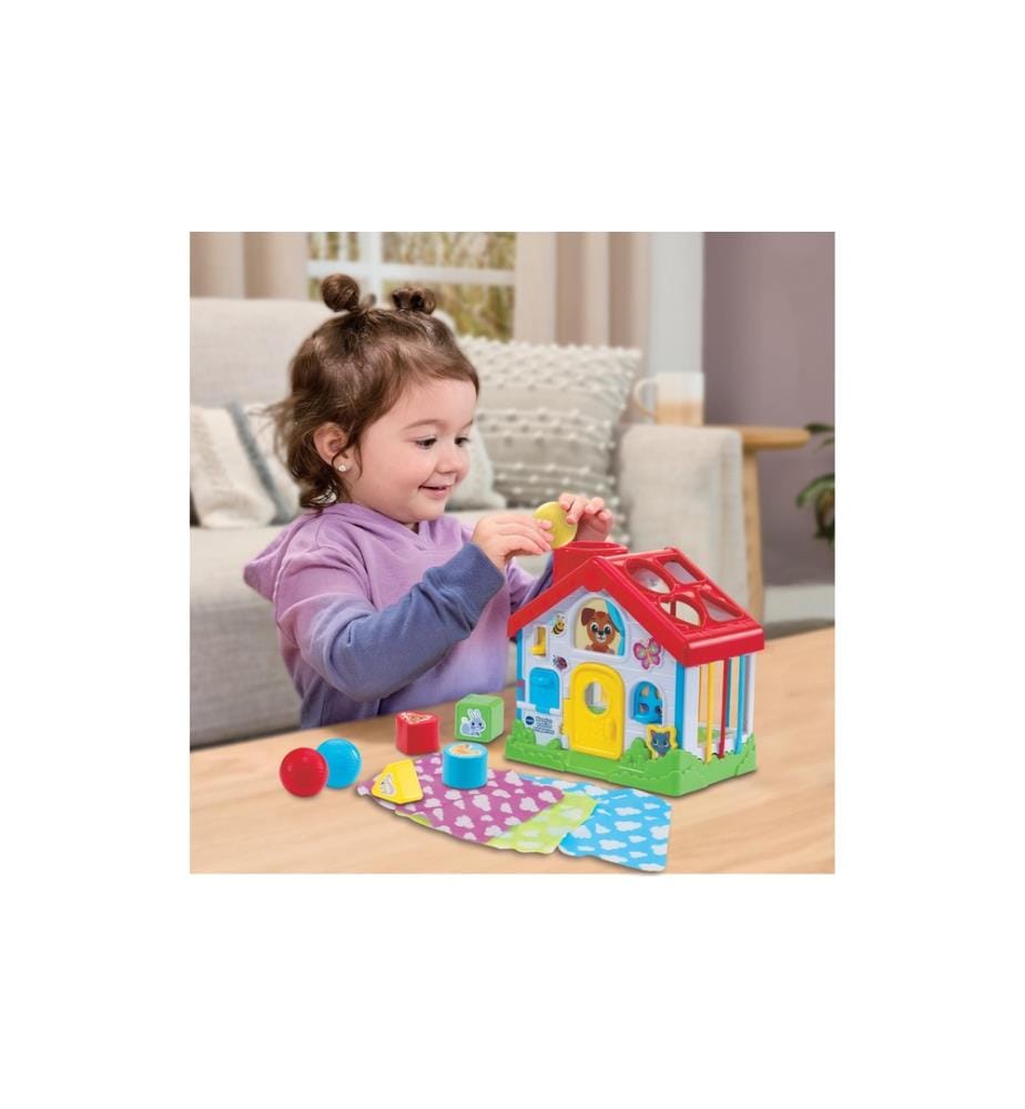 VTECH - La cabane d'explorateur 4 en 1 de bébé Français