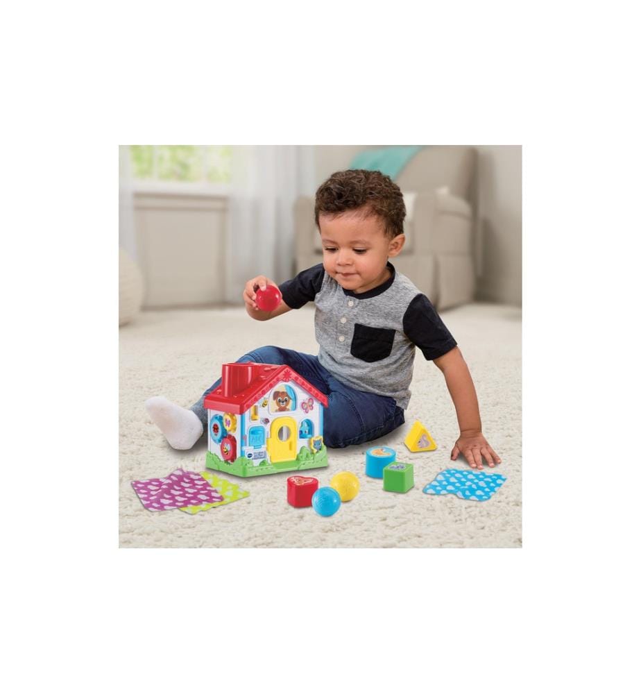 VTECH - La cabane d'explorateur 4 en 1 de bébé Français