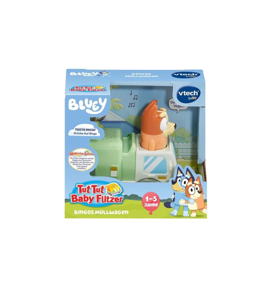 VTECH - Tut Tut Baby Flitzer – Le camion-poubelle de Bingo