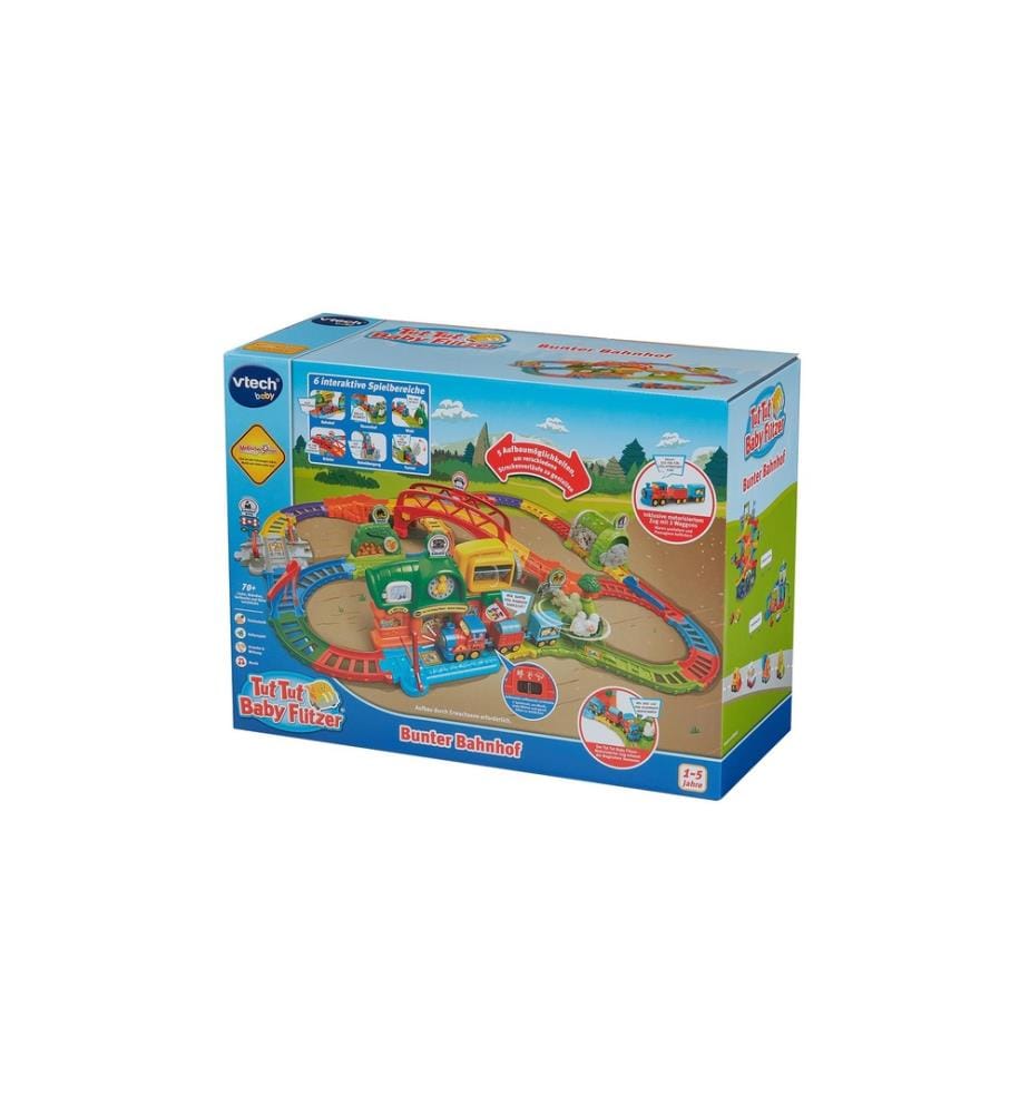 VTECH - Tut Tut Baby Flitzer – Bunter Bahnhof