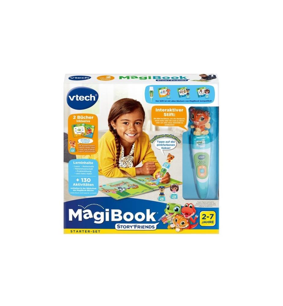 VTECH - Magibook Story'Friends y compris livre Déroulement de la journée Niveau d'apprentissage 1