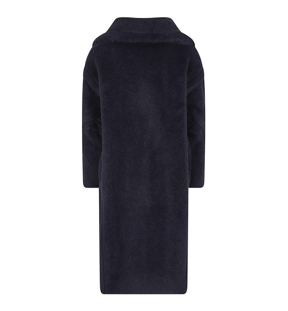Teddy-Mantel – Blau