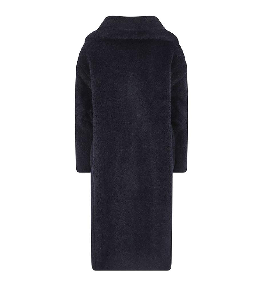 Teddy-Mantel – Blau