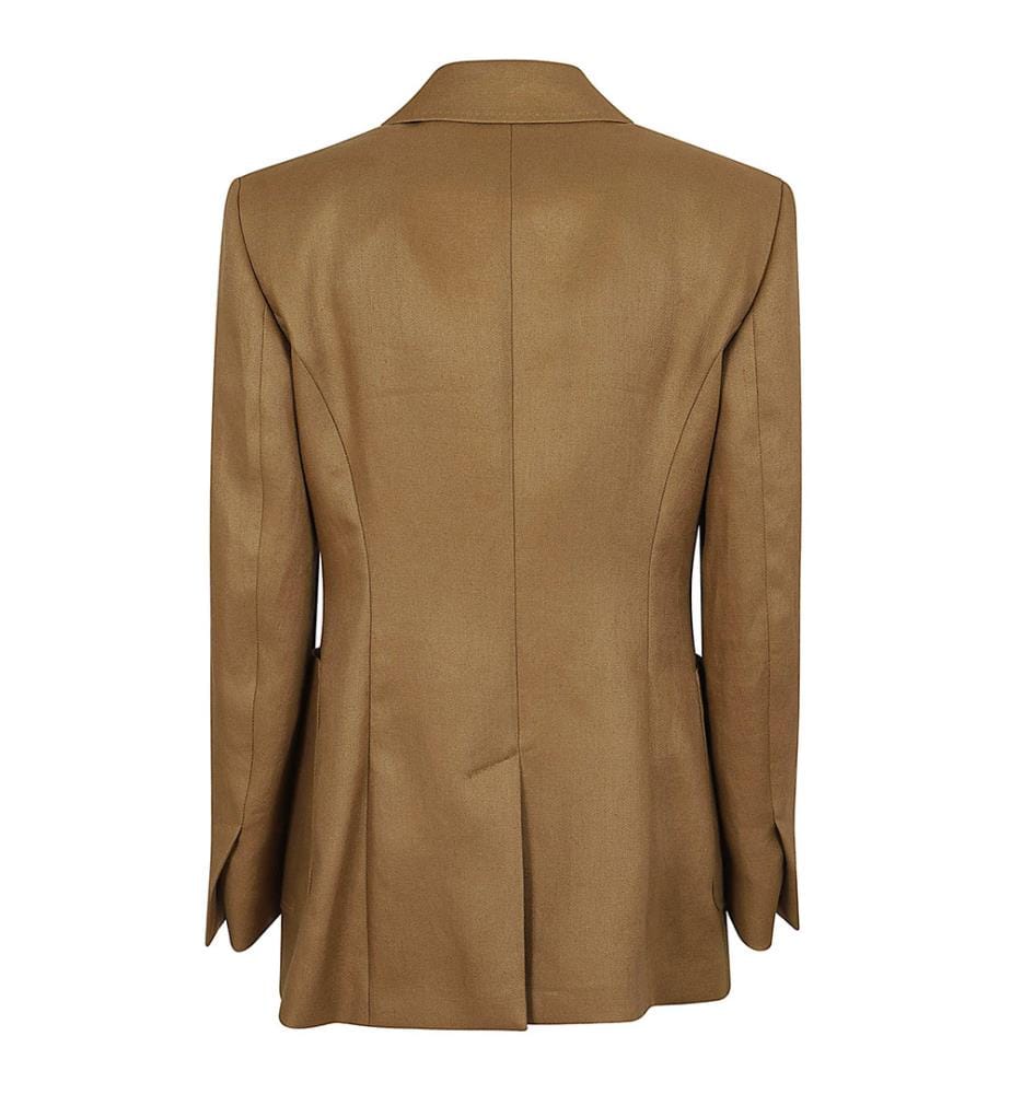 Leinenblazer – Sandfarben