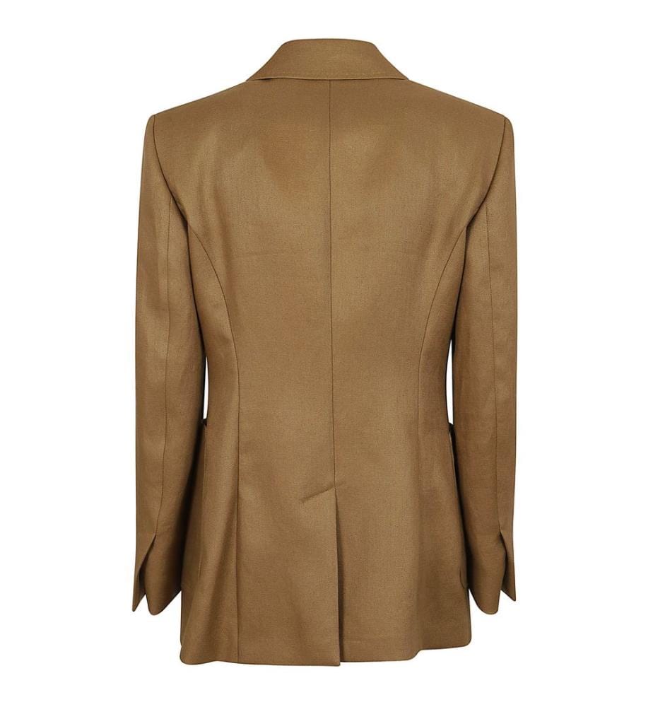 Leinenblazer – Sandfarben