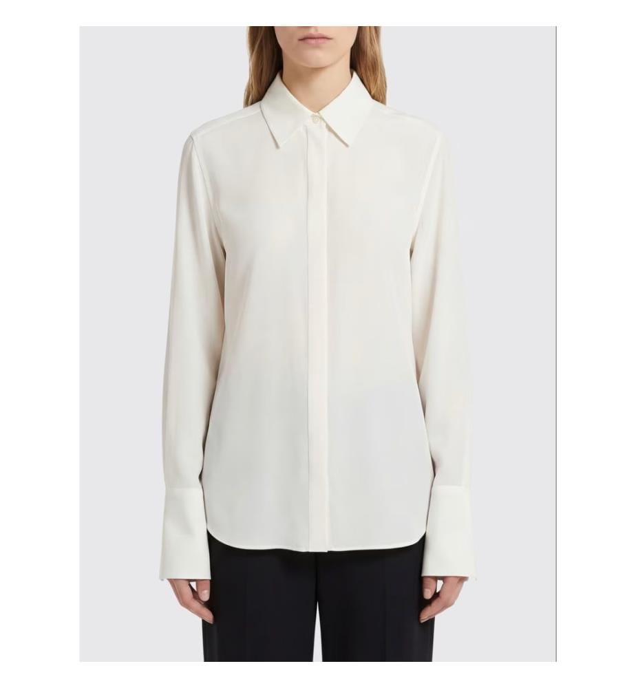 Camicia di seta - Bianca