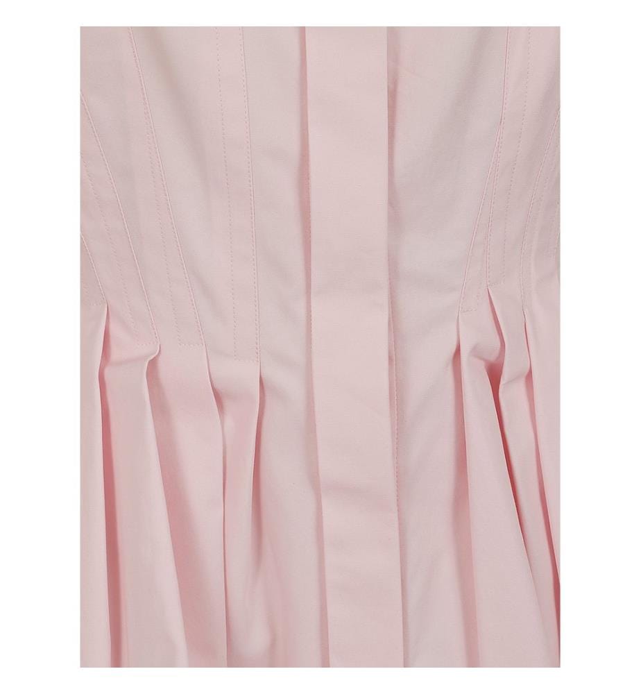 Camicia a pieghe - Rosa