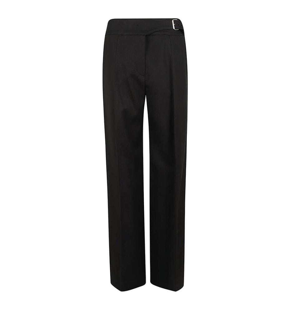 Bouclé-Hose – Schwarz