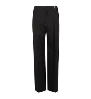 Bouclé-Hose – Schwarz