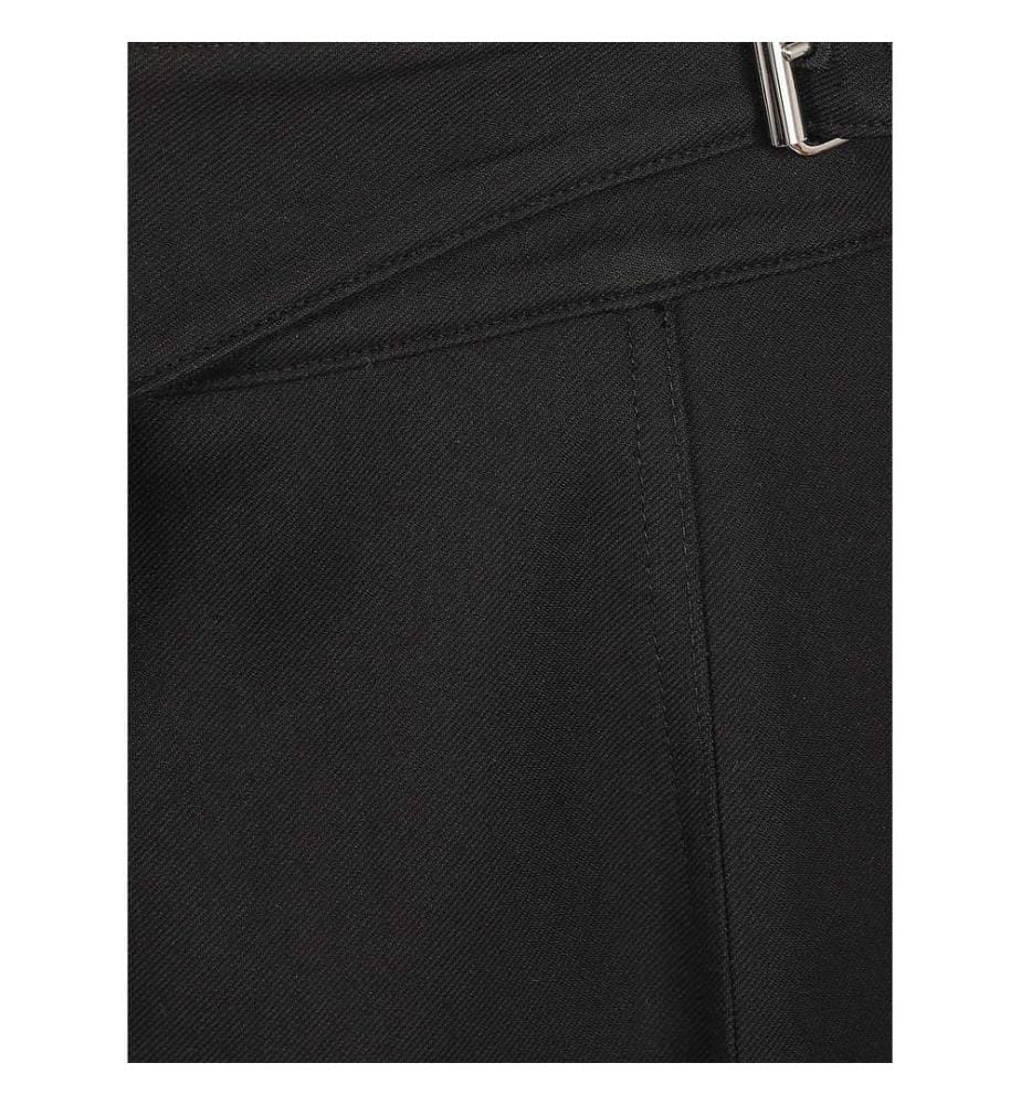 Bouclé-Hose – Schwarz