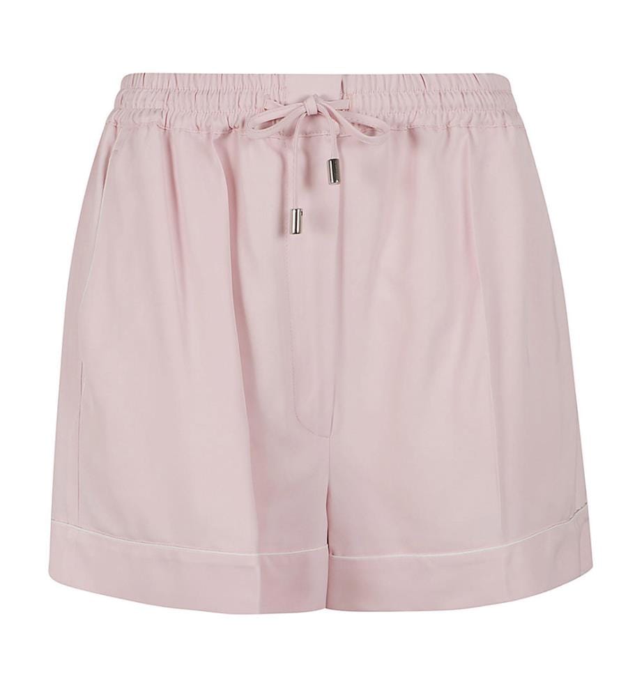 Shorts mit hoher Taille – Rosa