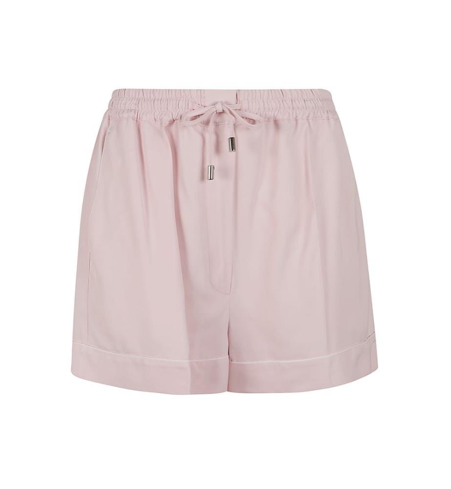 Shorts mit hoher Taille – Rosa