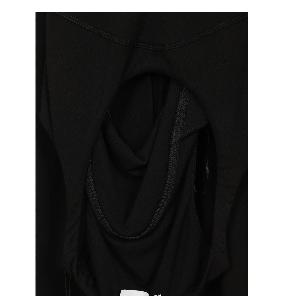 Langes Kleid – Schwarz