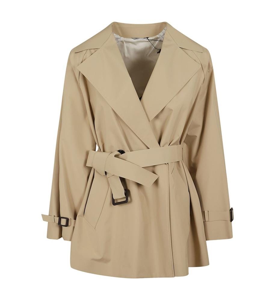 Trenchcoat mit Gürtel – Beige
