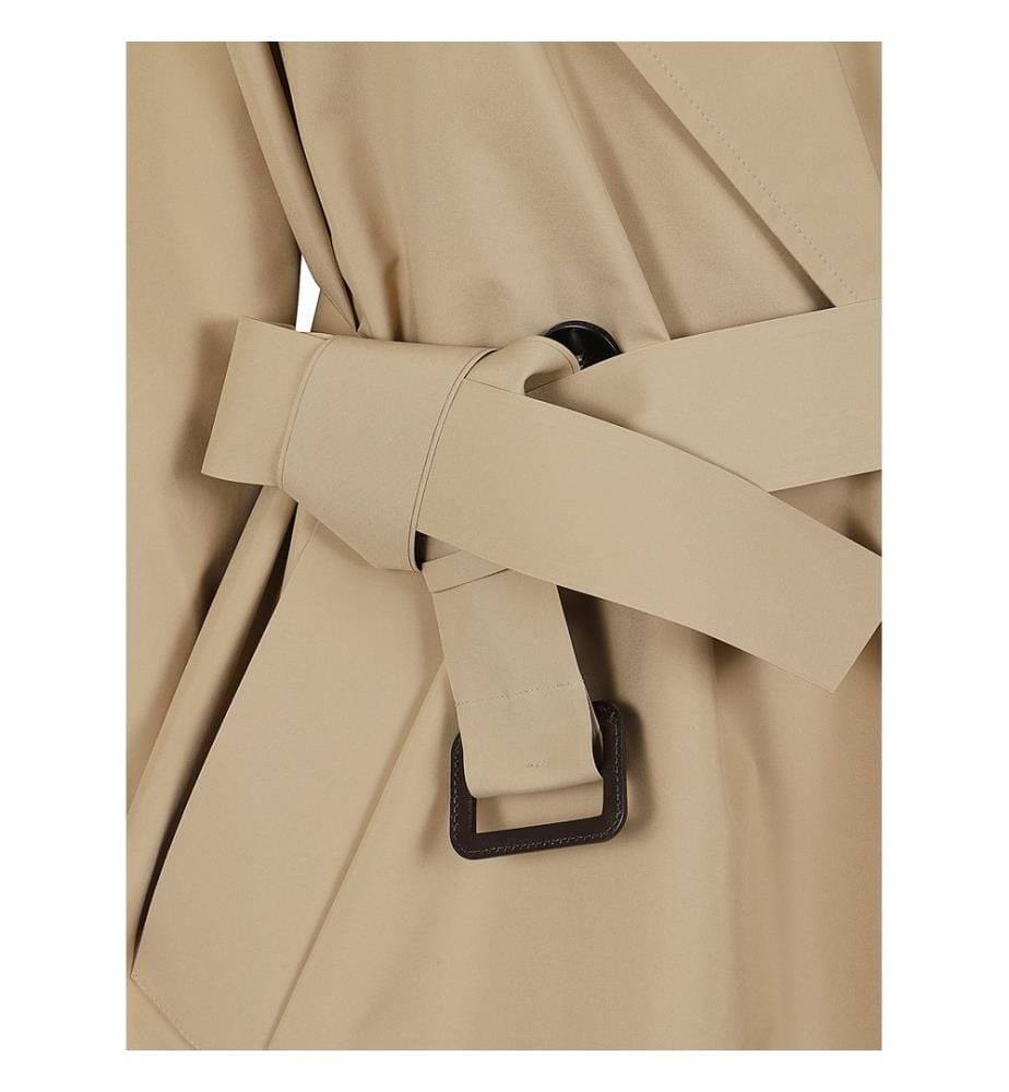 Trenchcoat mit Gürtel – Beige