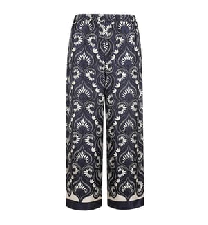 Seidenhose – Dunkelblau