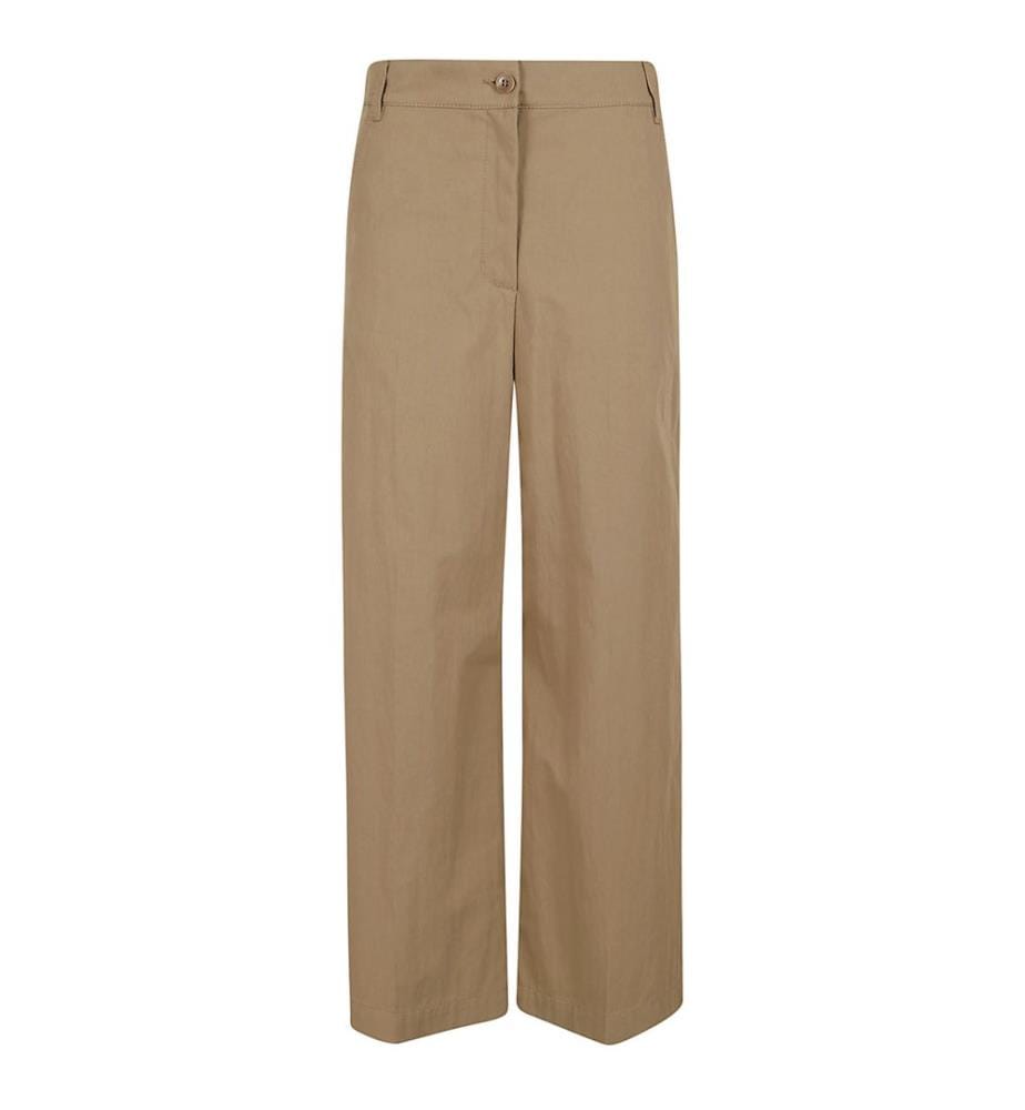 Weite Hose – Beige
