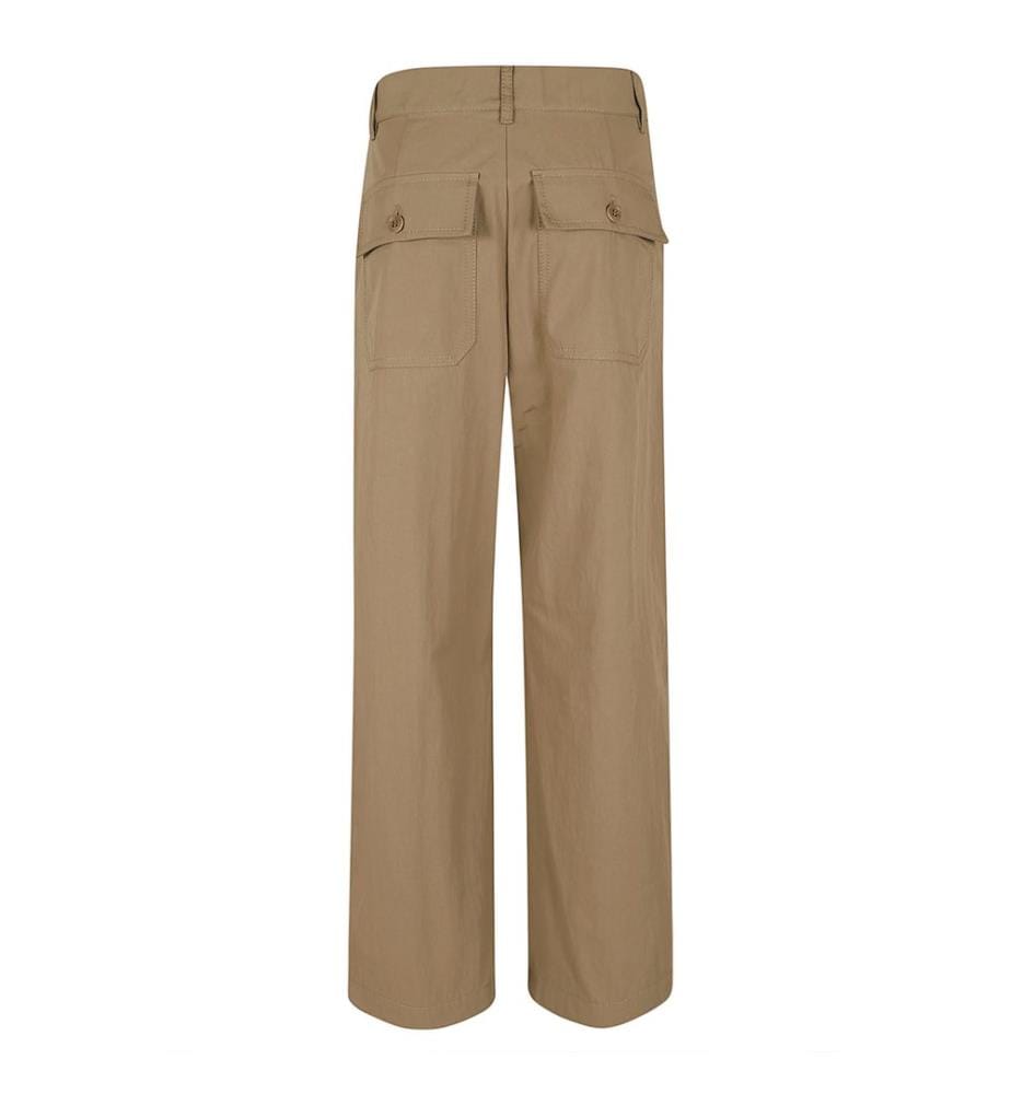 Weite Hose – Beige