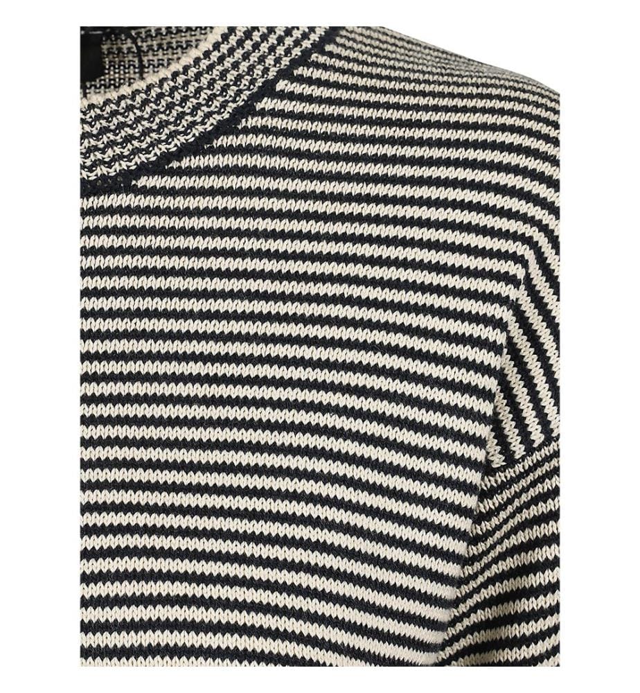 Gestreifter Pullover – Blau
