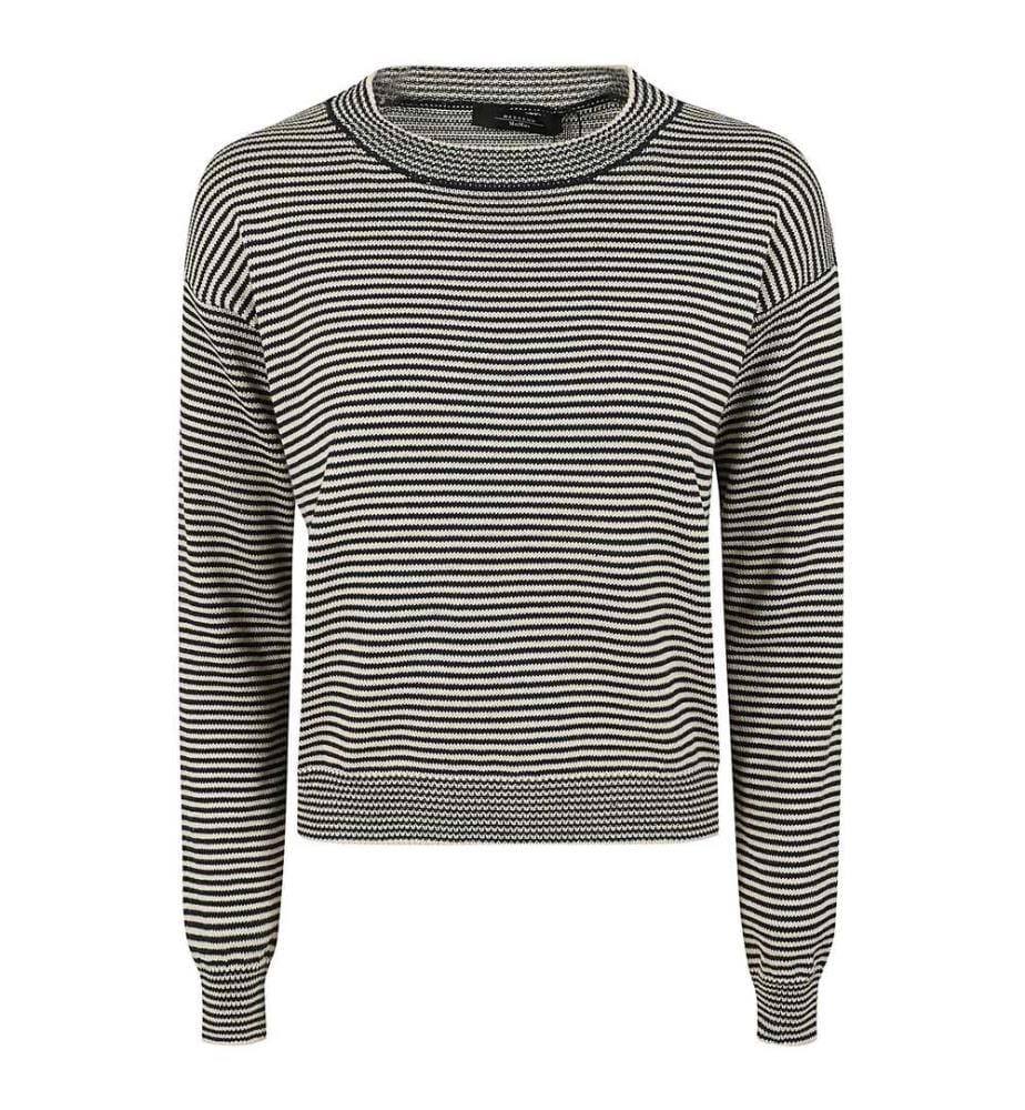 Gestreifter Pullover – Blau