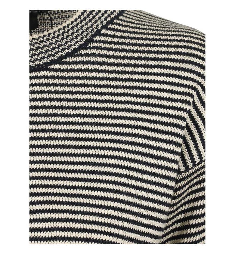 Gestreifter Pullover – Blau