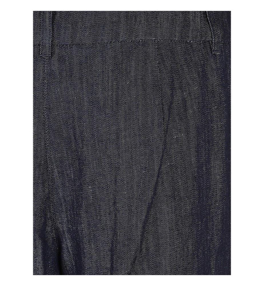 Hose mit hoher Taille – Nachtblau