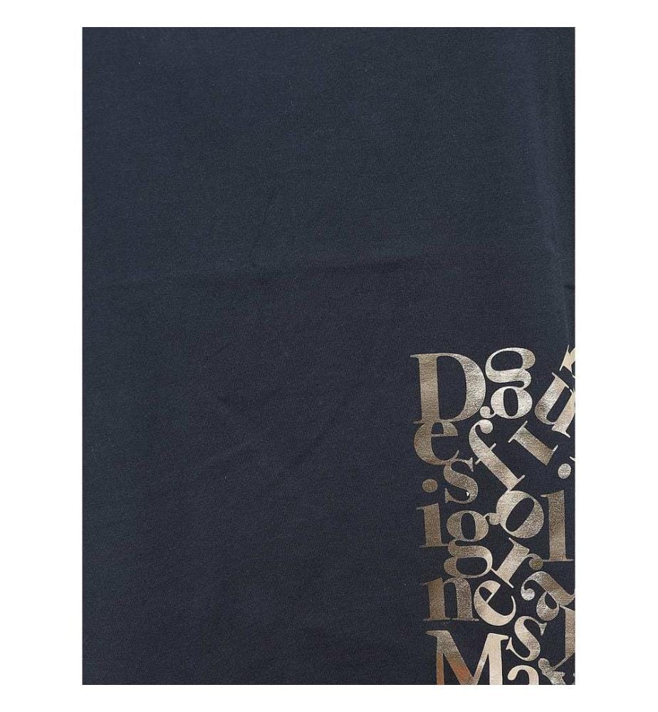 Maglietta - Blu navy e bianco