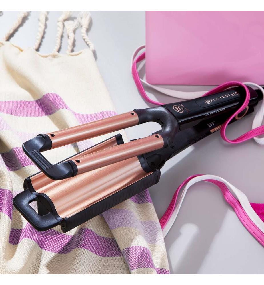 Lockenstab BEL-SBWS-11738 - Schwarz und Pink