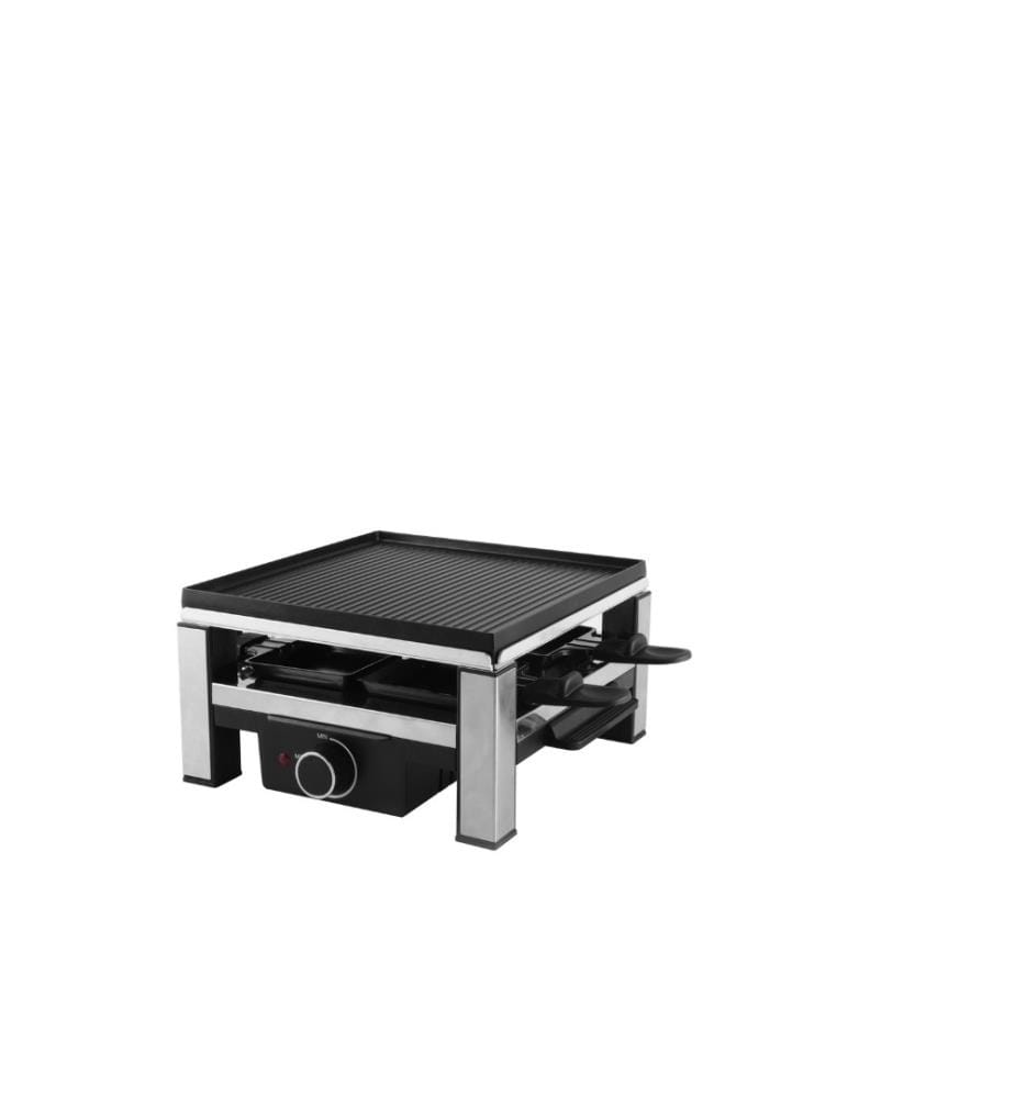 Raclette-Grill 4 Personen 4 Pfannen, Max 200°C