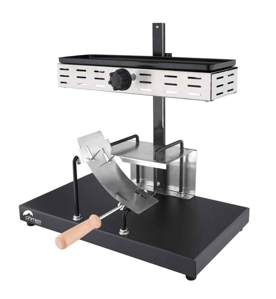 Raclette-Grill - Schwarz und Silber