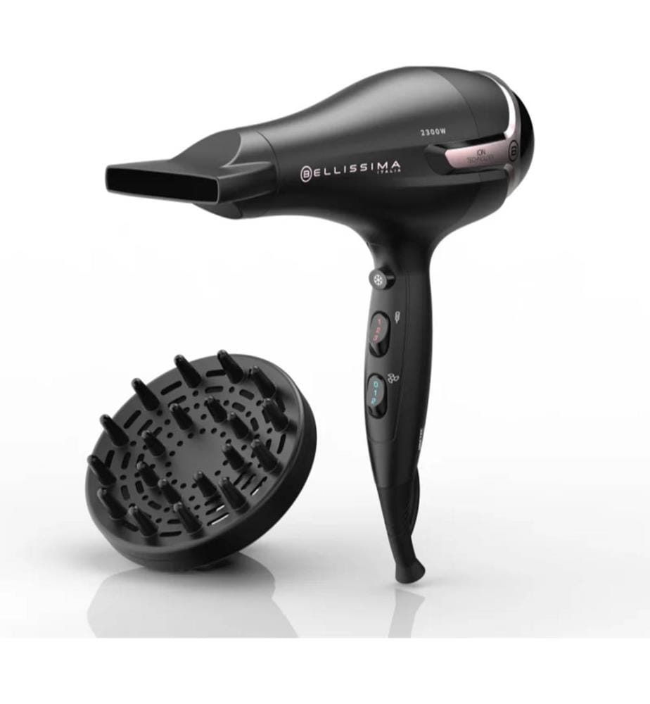 Haartrockner, Bellissima, 2300 W, 3 Temperaturstufen, 2 Geschwindigkeiten BEL-LXIO-11878 - Schwarz