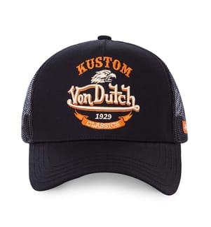 Kustom Classics Trucker Cap Netz Eagle - Schwarz