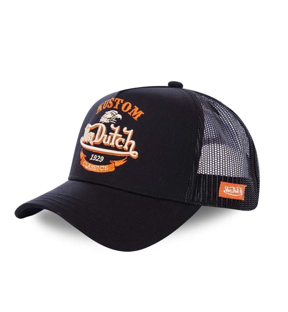 Kustom Classics Trucker Cap Netz Eagle - Schwarz