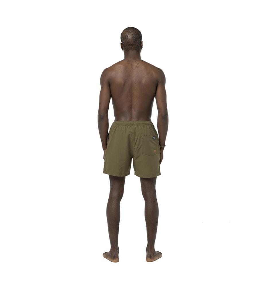 Pantaloncini da bagno - Khaki e arancione