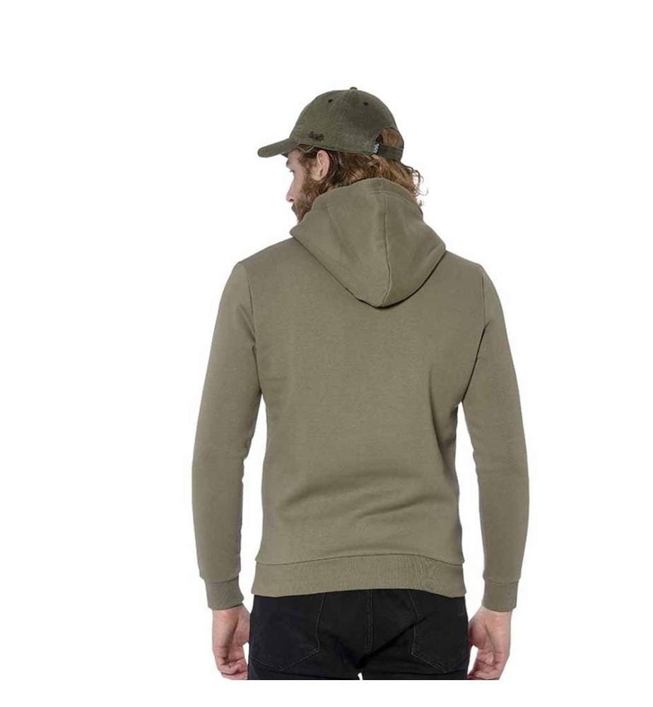 Brand Fleece Hoodie - Grün