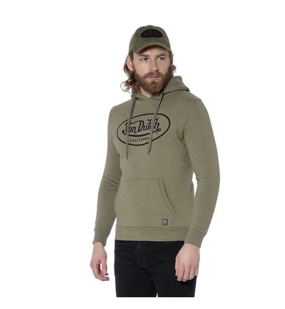 Brand Fleece Hoodie - Grün