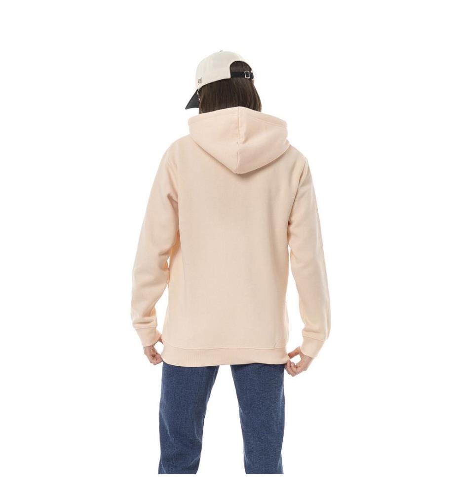 Hoodie mit Logo-Print - Beige & Braun