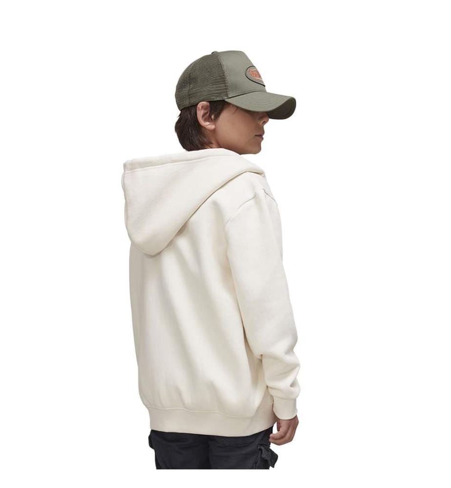 Sweatshirt - Beige und Schwarz