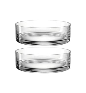 LEONARDO - Coupe Novara 22.4 cm, 2 Pièce/s, Transparent