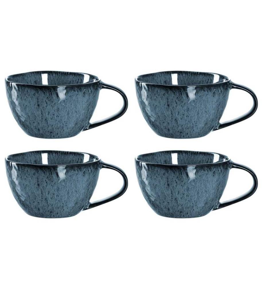LEONARDO - Kaffeetasse Matera 290 ml, 4 Stück, Blau